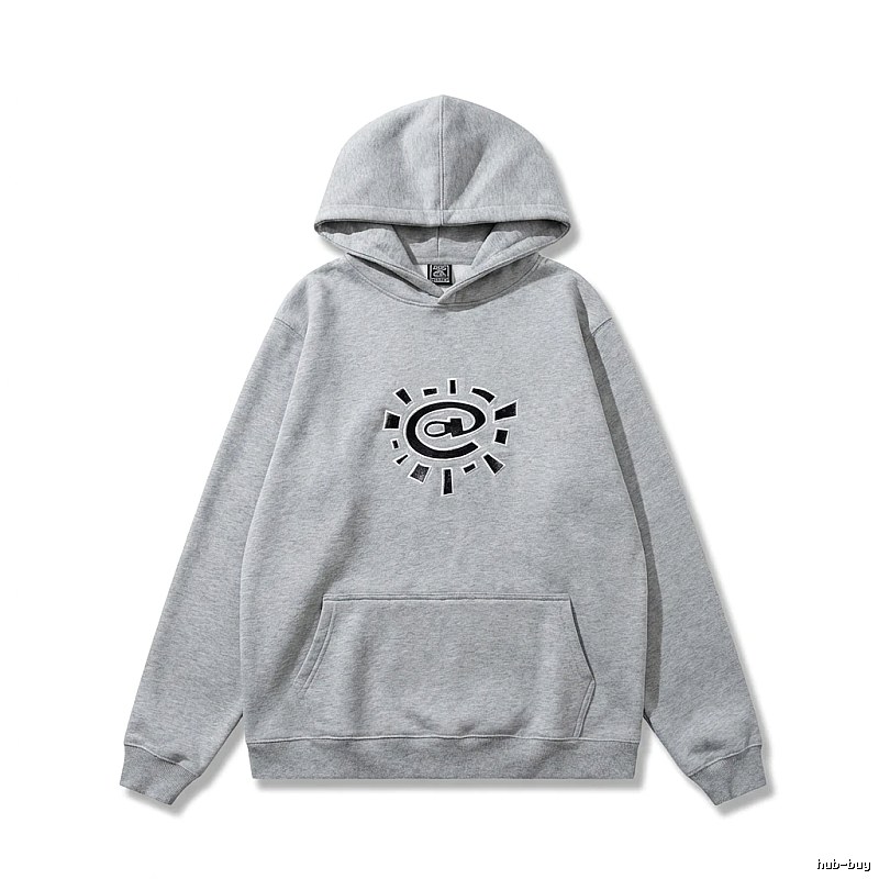 ADWYSD trendy brand gray hoodie