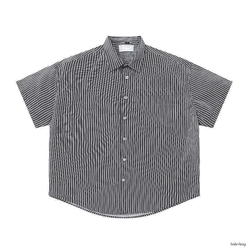 AMI striped retro-style shirt
