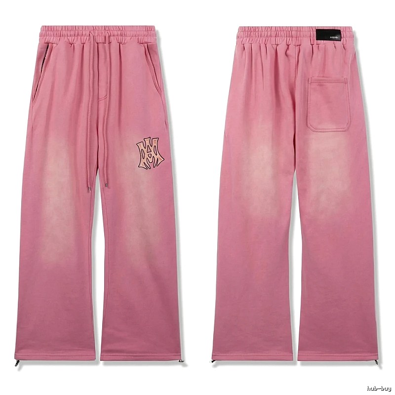 AMIRI casual style pink long trousers