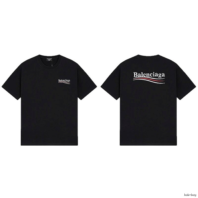 Balenciaga simple black short-sleeve