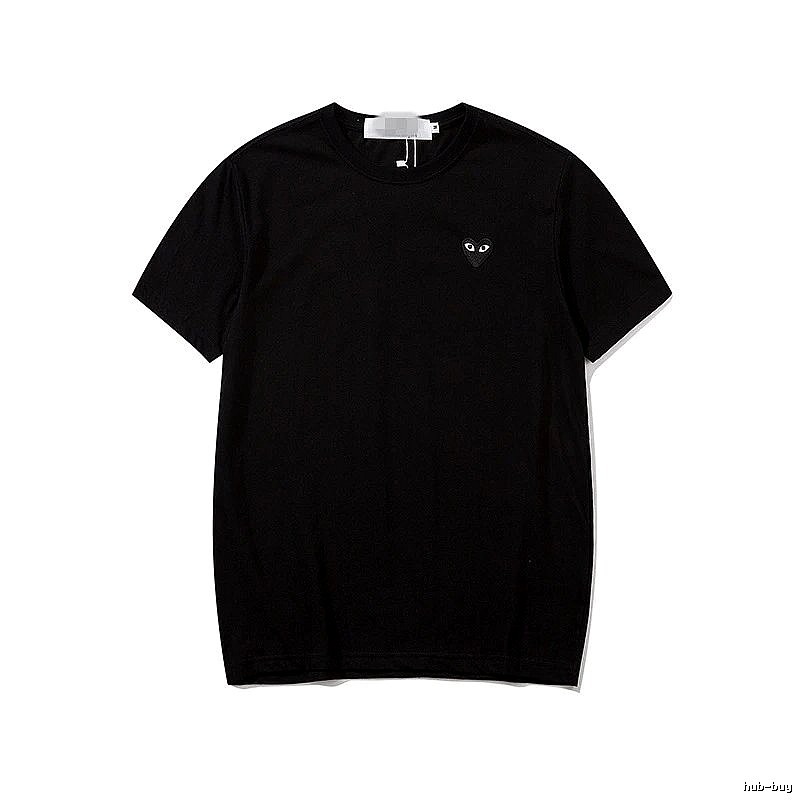 Comme des Garcons PLAY 2021-95 Black Style 2195 Heart Logo T-Shirt Everyday Rotation