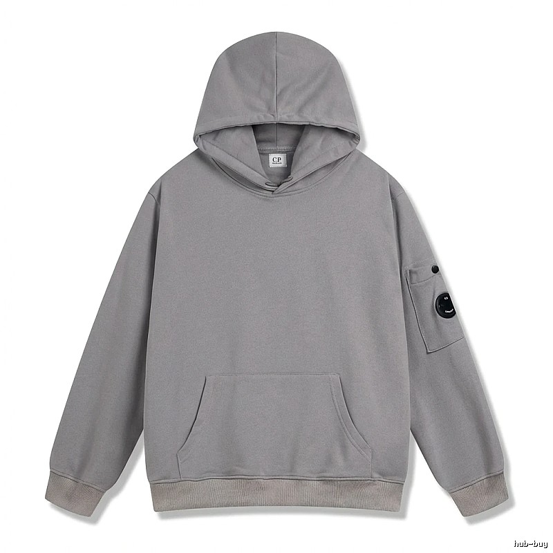 C.P. Grey Trendy Brand Hoodie