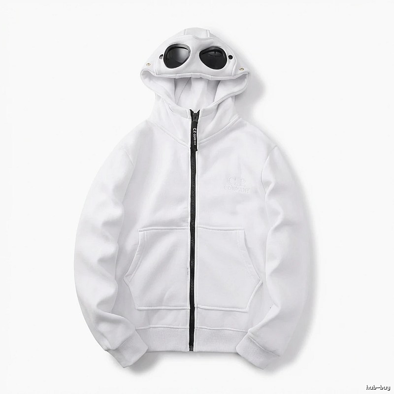 C.P. White Trendy and Cool Style Hoodie