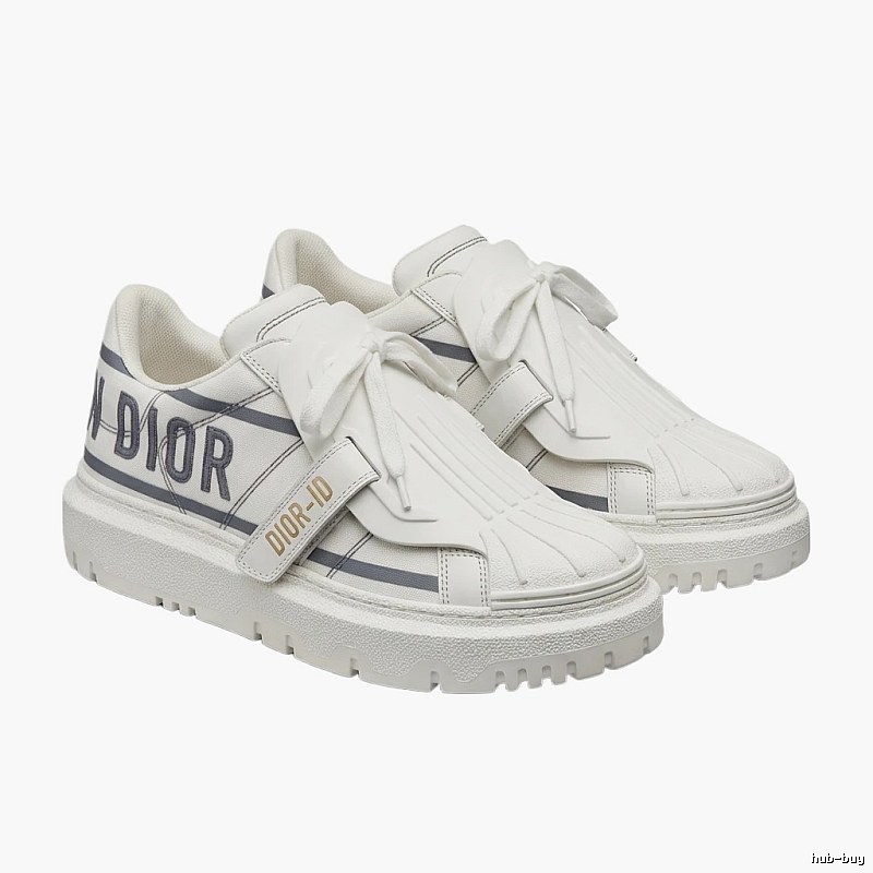 Dior letter - printed casual white shoes