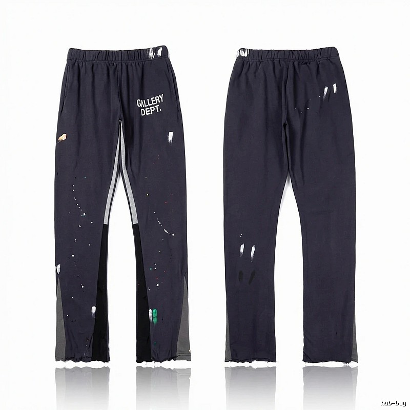 Gallery Dept Graffiti Style Black Trousers