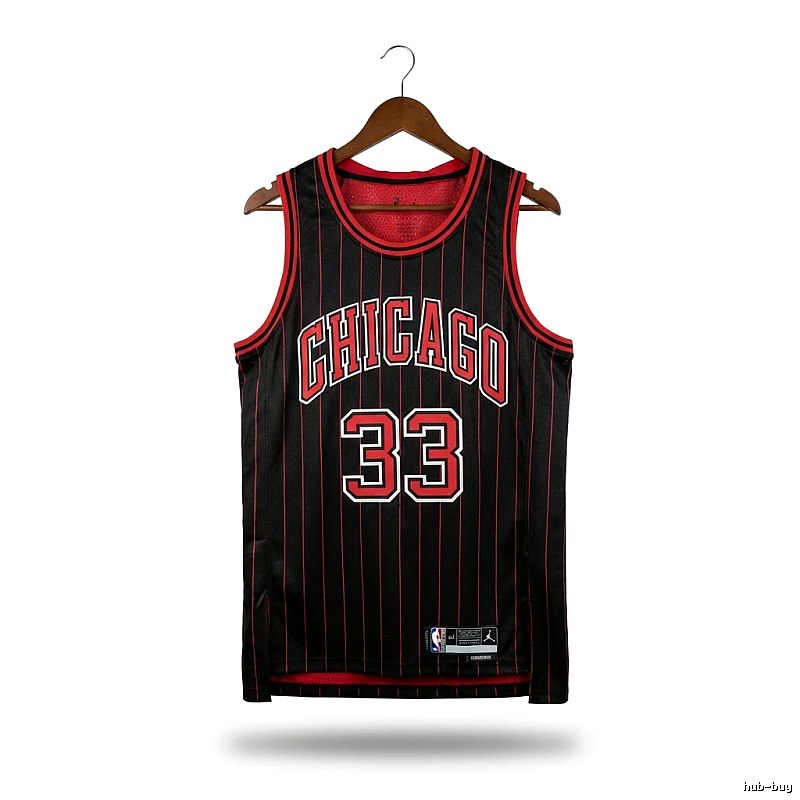 Michael Jordan retro black and red jersey