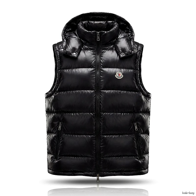 Moncler Black Trendy and Cool Down Vest