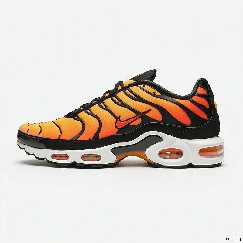 Nike Air Max 95 orange-black gradient sports shoes