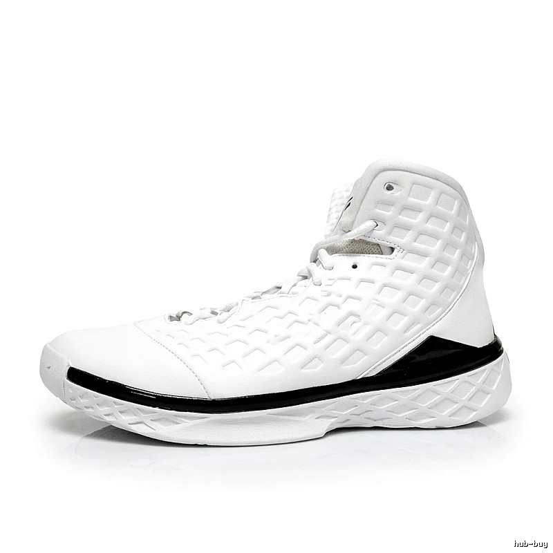 Nike retro black and white basketball shoes
