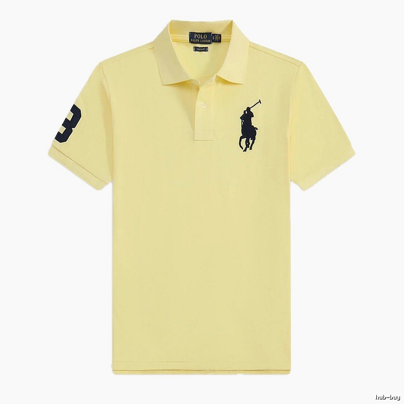 Ralph Lauren Polo Series Casual Yellow Polo Shirt
