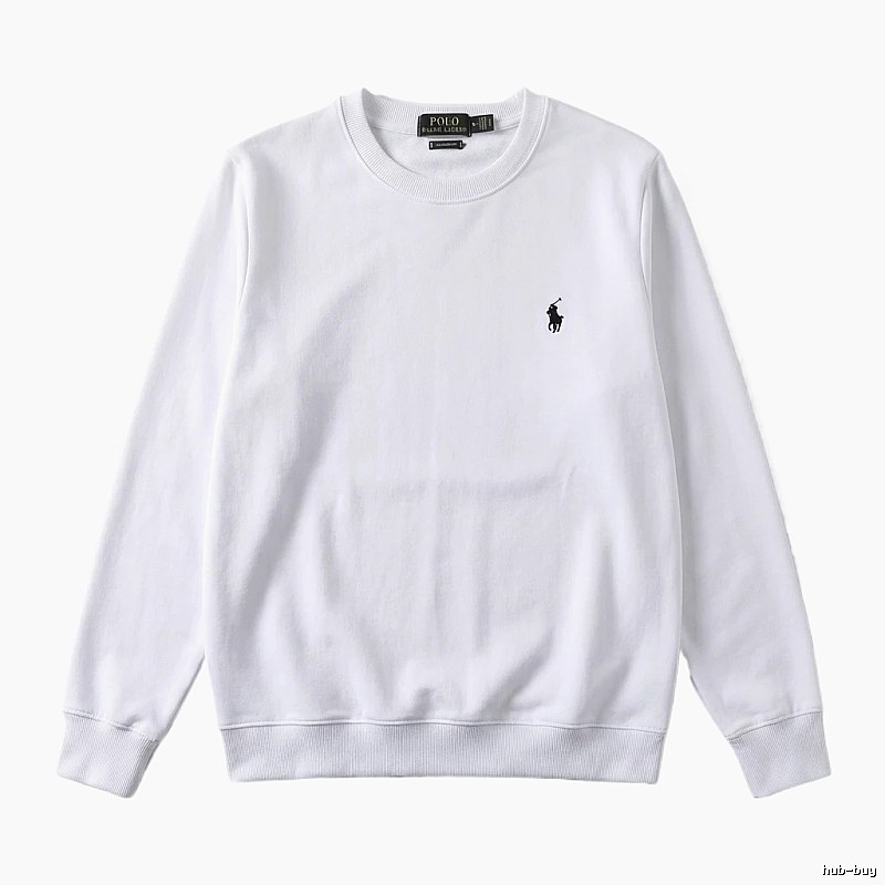Ralph Lauren Polo Simple White Sweatshirt