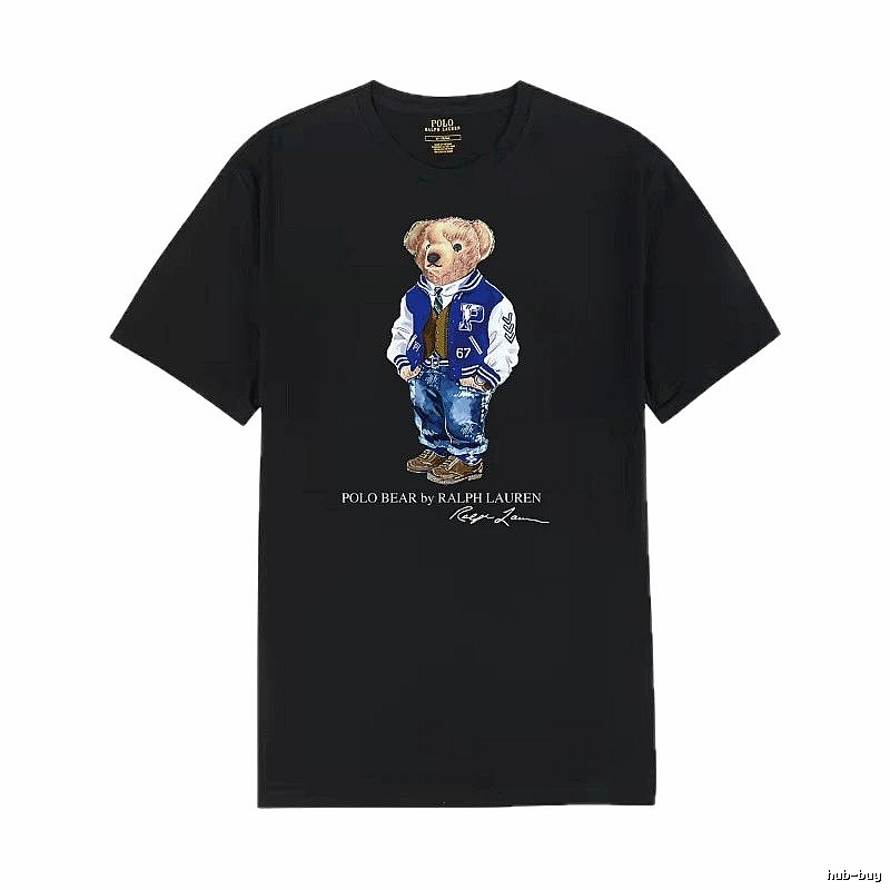Ralph Lauren Teddy Bear Collection Black T-shirt