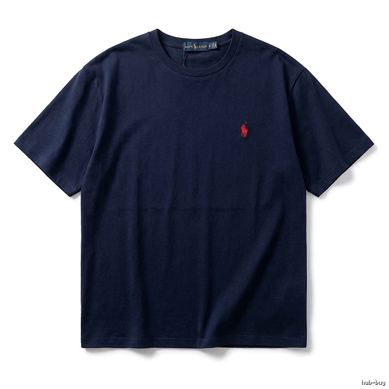 Ralph Lauren's classic and simple style black T-shirt