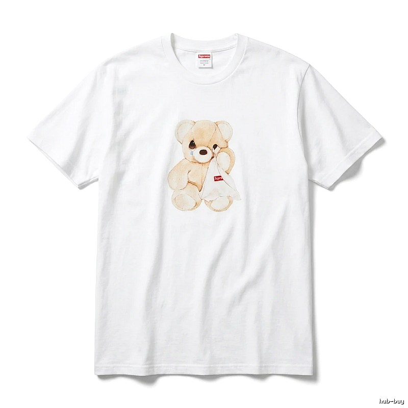 Supreme Bear Trend Brand White T-shirt