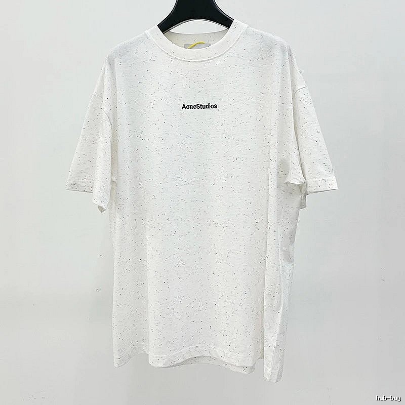 Acne Studios 2090-80 White Style Ac908054 Stockholm Logo T-Shirt Campus Look
