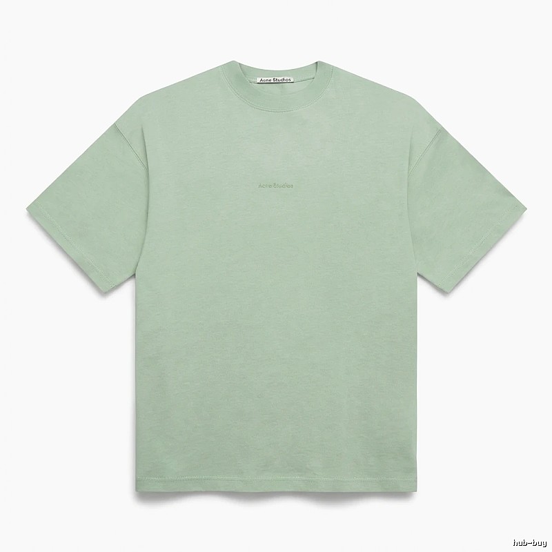 Acne Studios minimalist style light green T-shirt