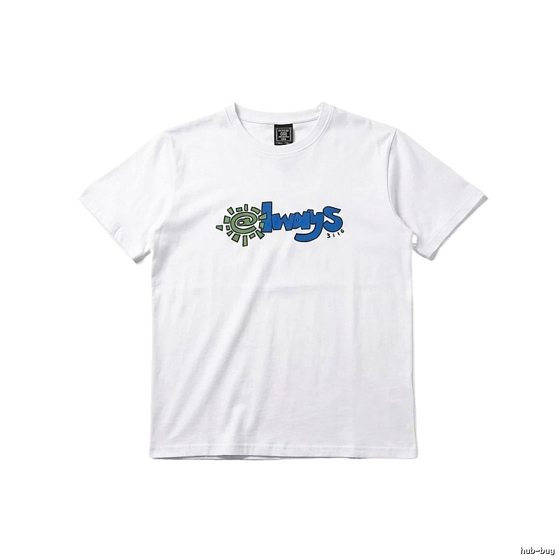 ADWYSD Printed Simple White T-shirt