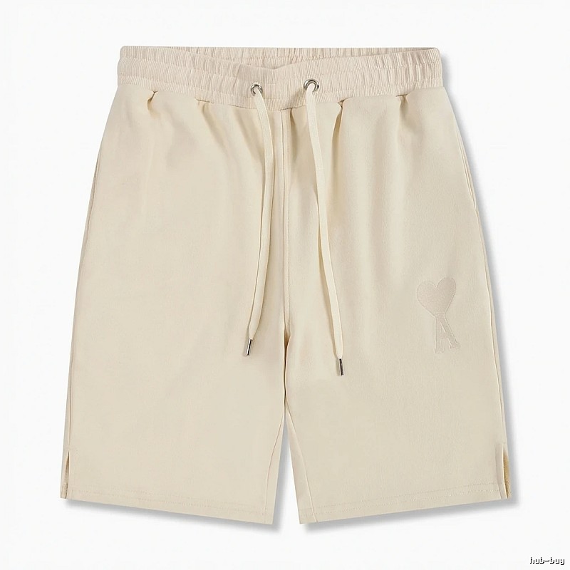 AMI casual style off-white shorts
