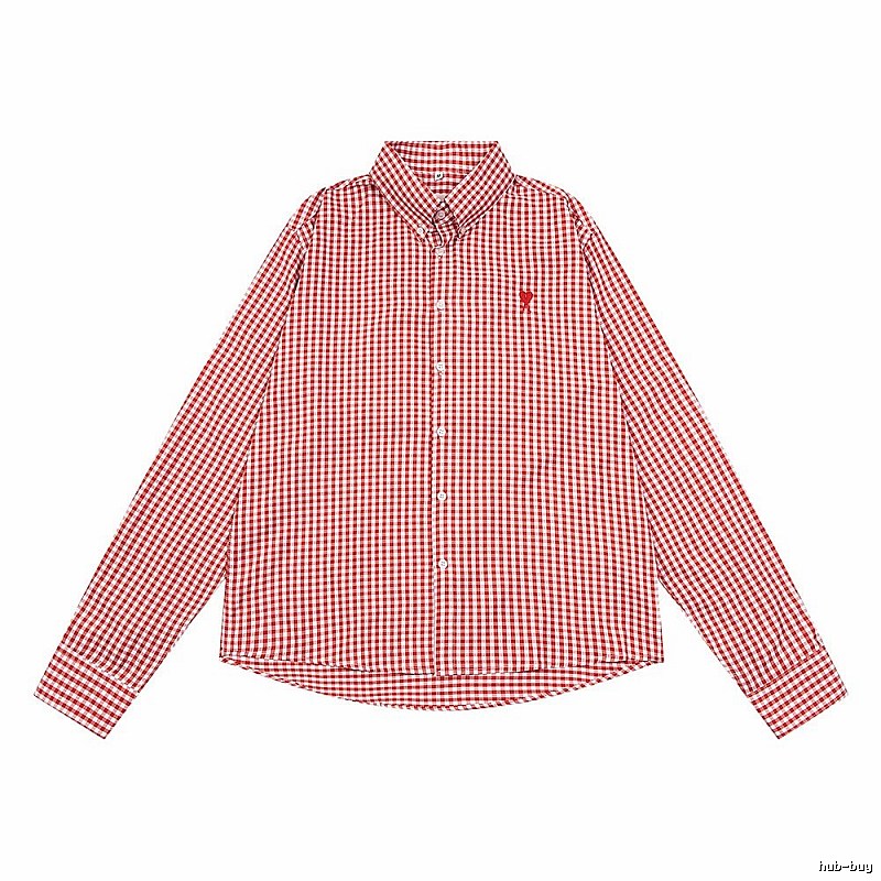 AMI checkered retro-style shirt