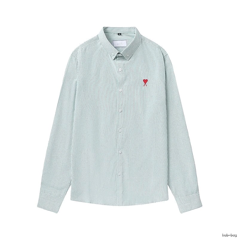 AMI Heart - Shaped Stripe Shirt