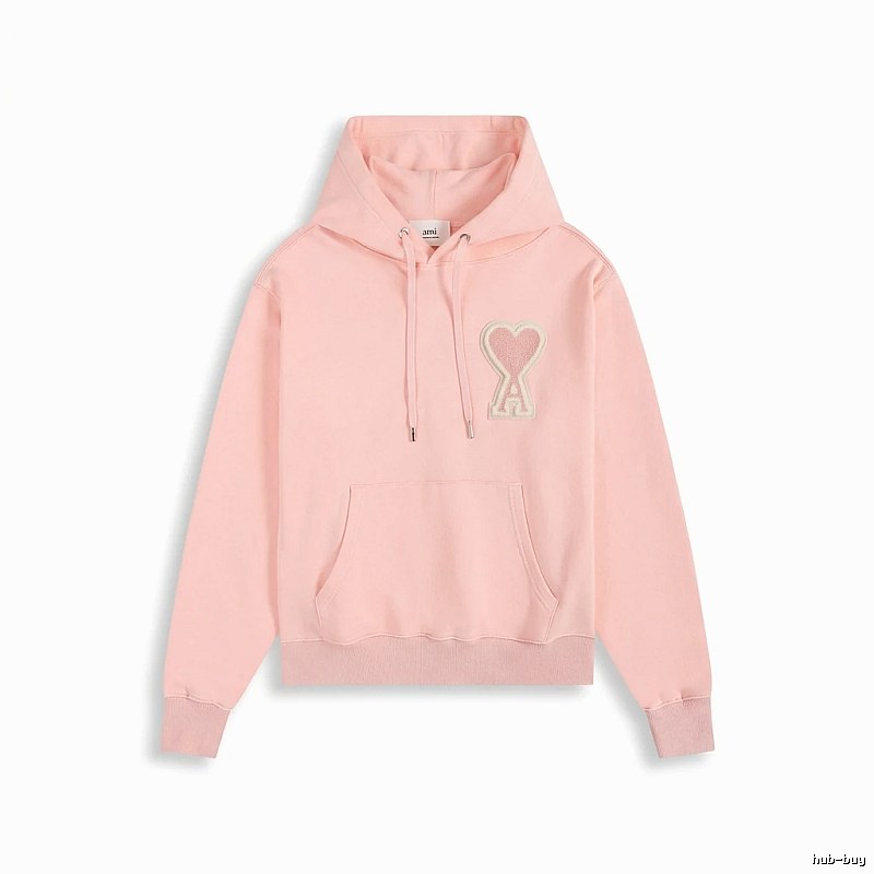 AMI Love Pink Hoodie