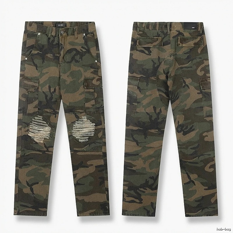 AMIRI camouflage-style work pants