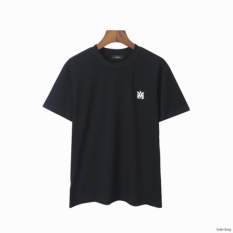 Amiri Classic Logo T-shirt Black Small AM for Daily Styling