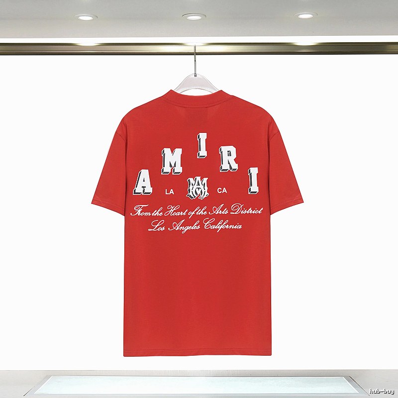 Amiri Lightweight Graphic T-shirt White Blue Amiri for Gift Ideas