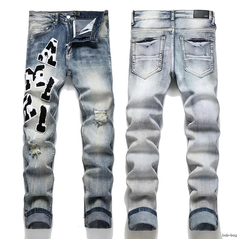 AMIRI Ripped Trendy and Cool Style Jeans