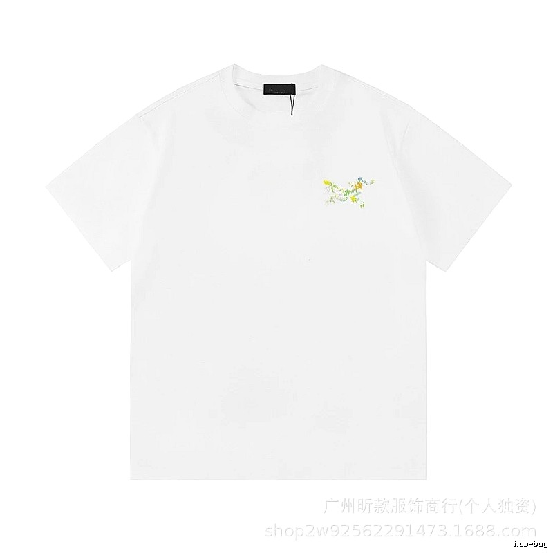 Arc'teryx Floral Print Outdoor Style White T-Shirt