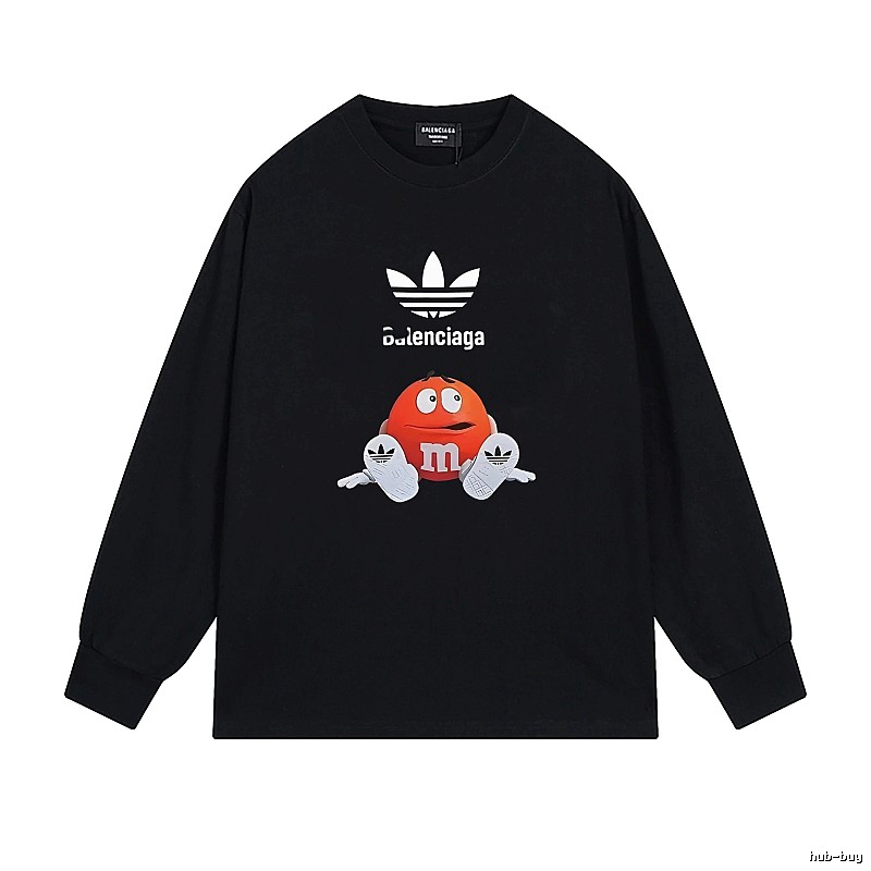 Balenciaga Co-branded Trendy T-shirt