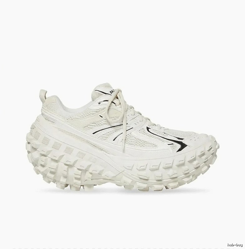 Balenciaga dad-style white shoes