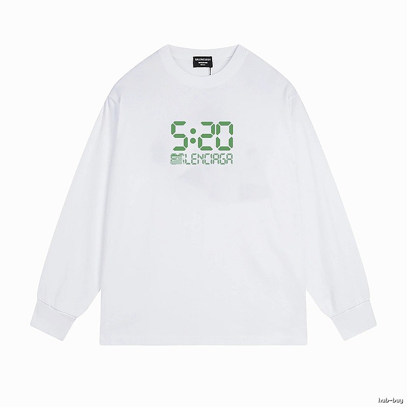 Balenciaga digital-style white T-shirt