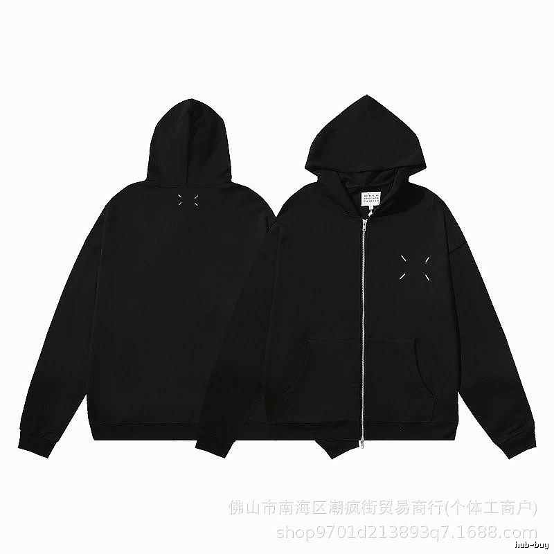 Balenciaga Logo Detail Logo hoodie Black Pullover Small with Functional Detail