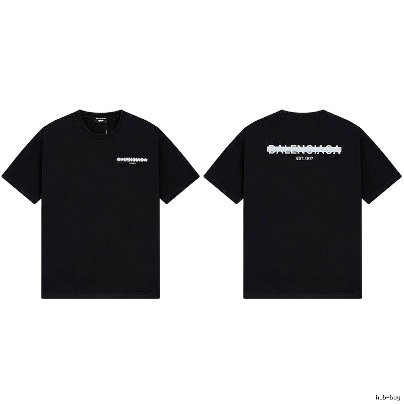 Balenciaga minimalist black T-shirt