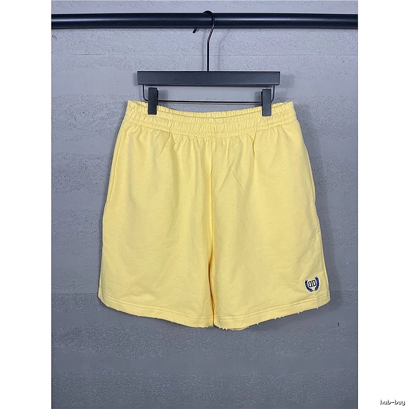Balenciaga preppy style yellow shorts