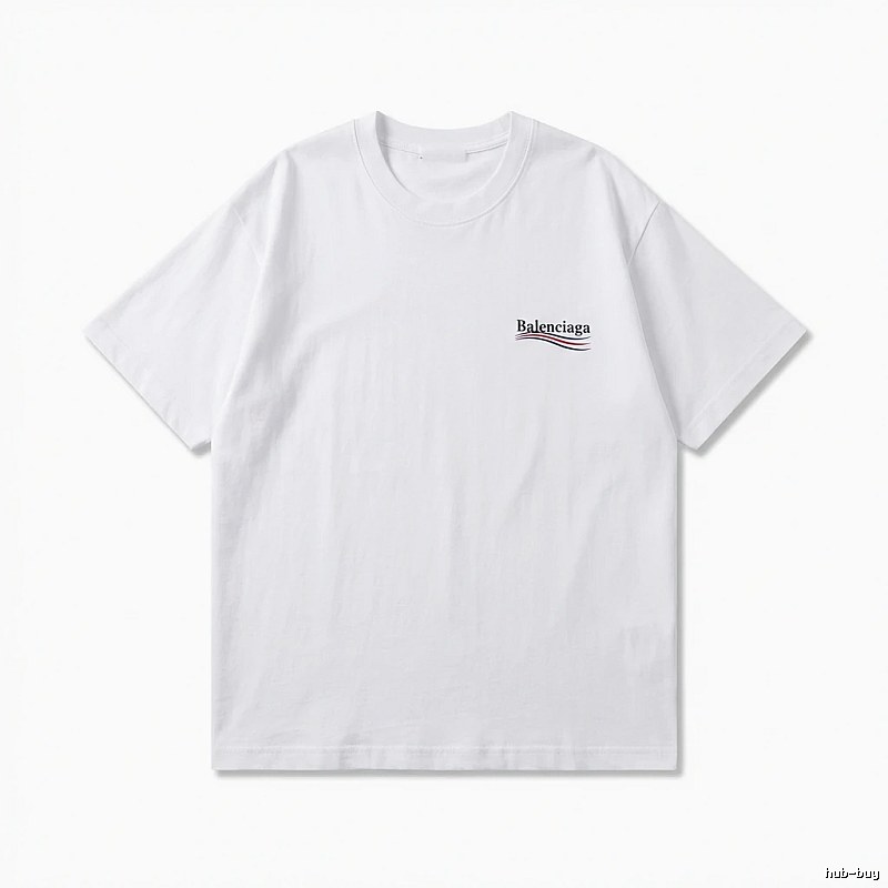 Balenciaga Simple White T-shirt