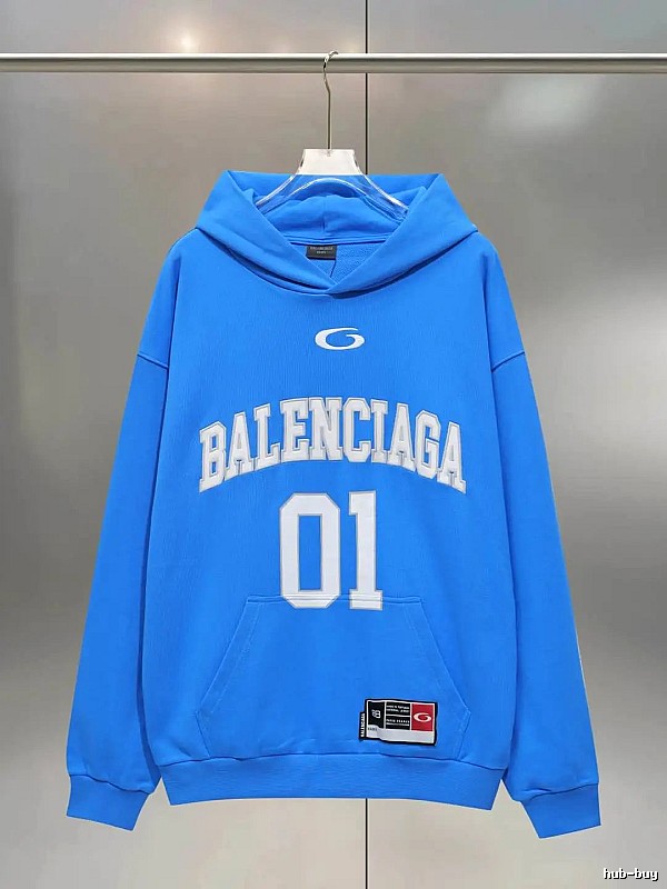 Balenciaga sporty blue sweatshirt