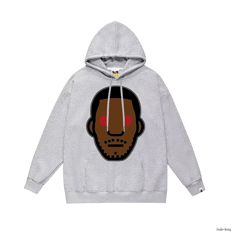 Bape Ape Grey Hoodie