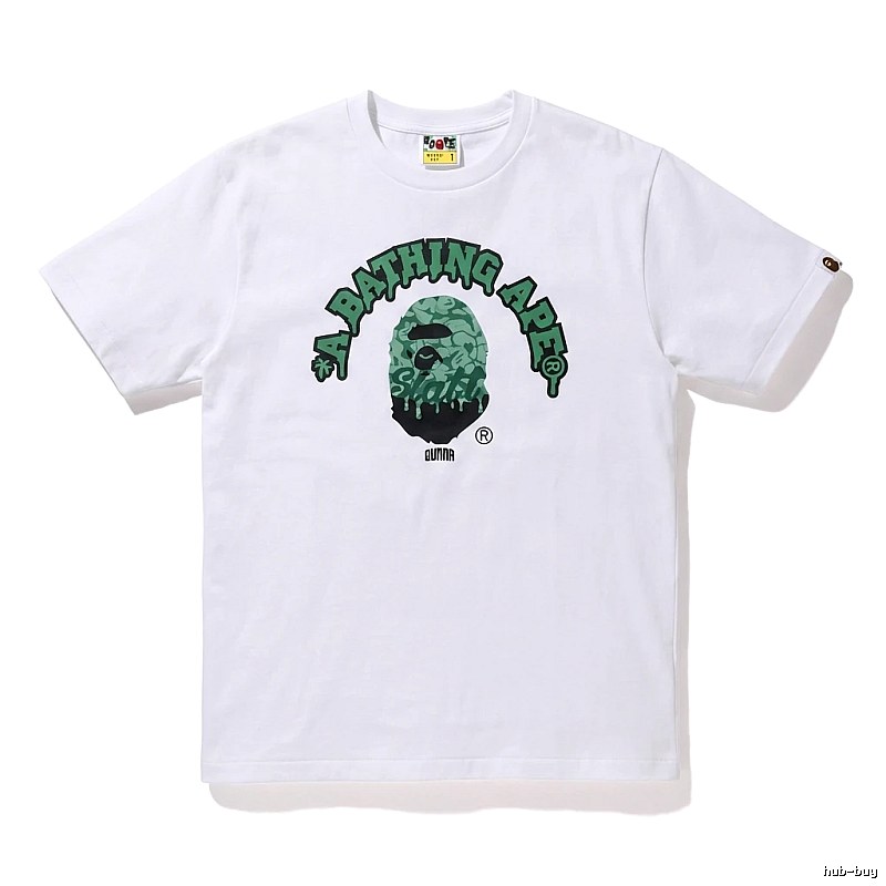 Bape Ape Head Cool White T-shirt in Streetwear Style