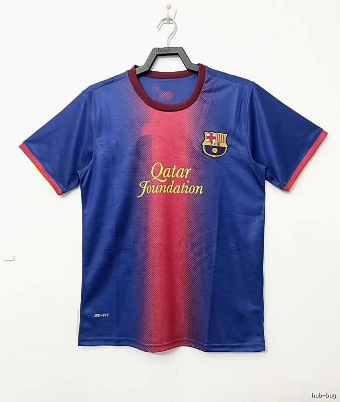 Barcelona Gift Ready Retro soccer jersey Blue Red Barcelona with Fresh Pattern