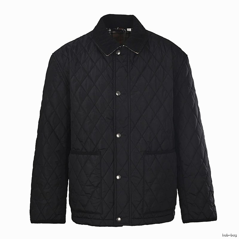 Burberry Diamond Quilting Quilted Field Jacket for winter