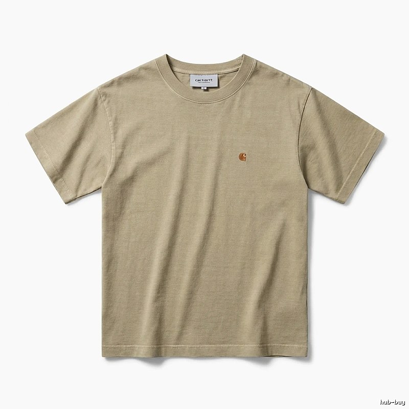 Carhartt Basic Simple Style Khaki T-shirt