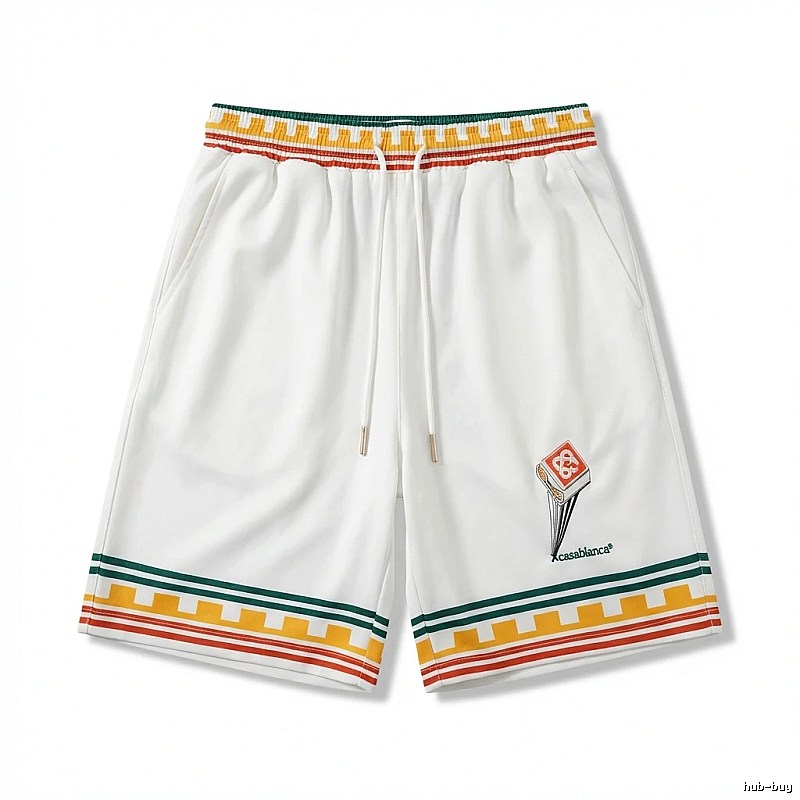 Casablanca retro style white shorts