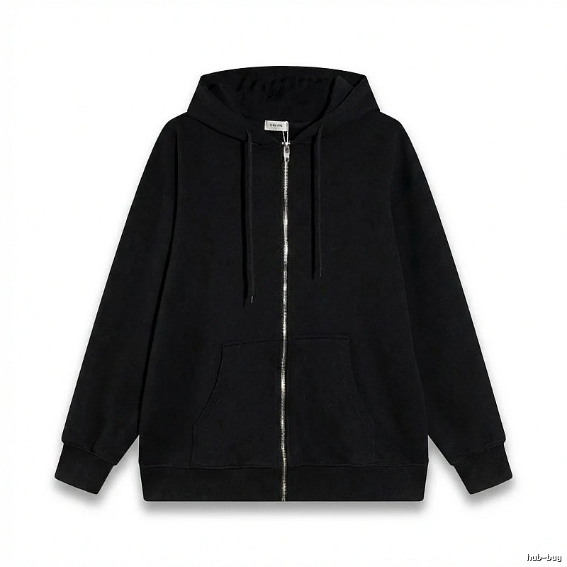 CELINE basic simple black sweatshirt