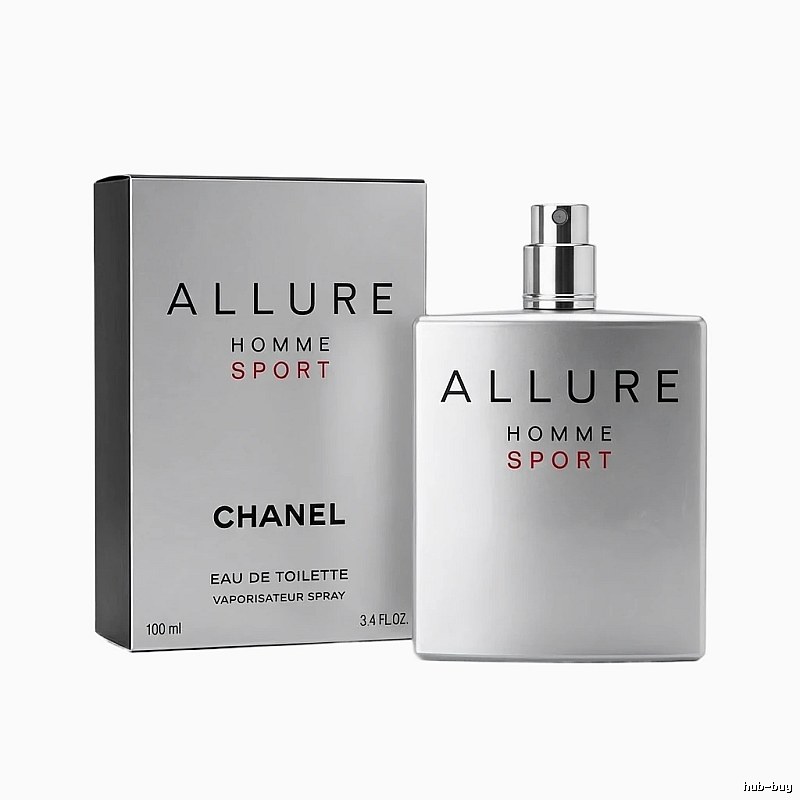 Chanel ALLURE series silver men's perfume
