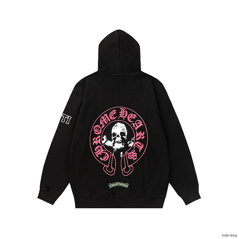 Chrome Hearts 2089-81 Black Cross Graphic Hoodie Coffee Run