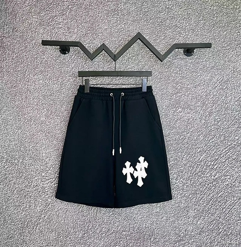 Chrome Hearts Cross Brand Black Shorts