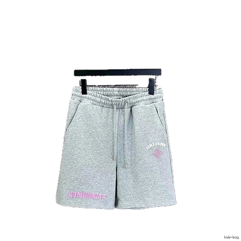 Chrome Hearts Embroidered Casual Style Grey Shorts