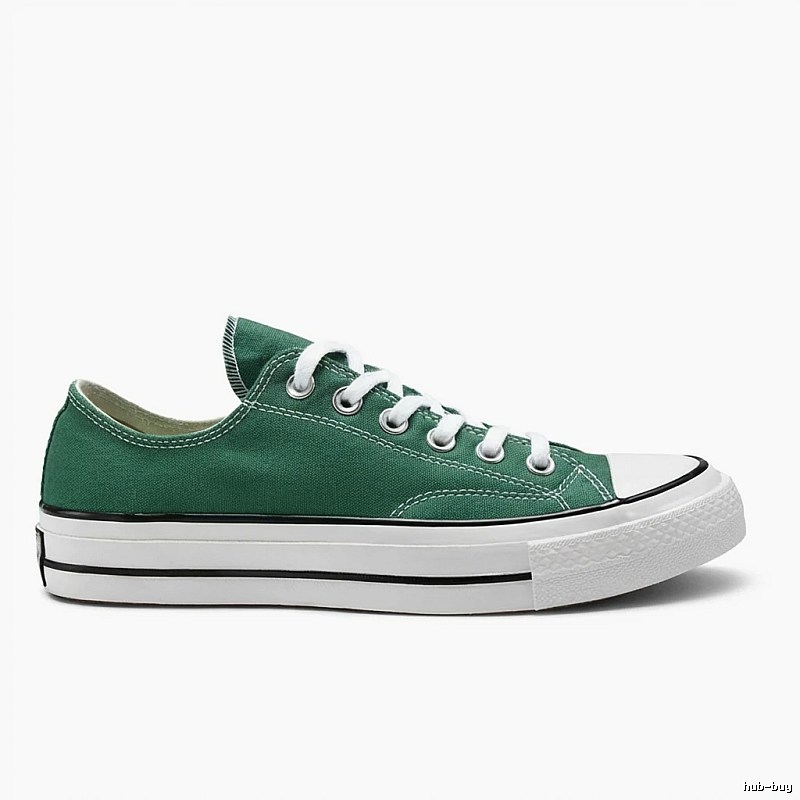 Converse classic green canvas shoes